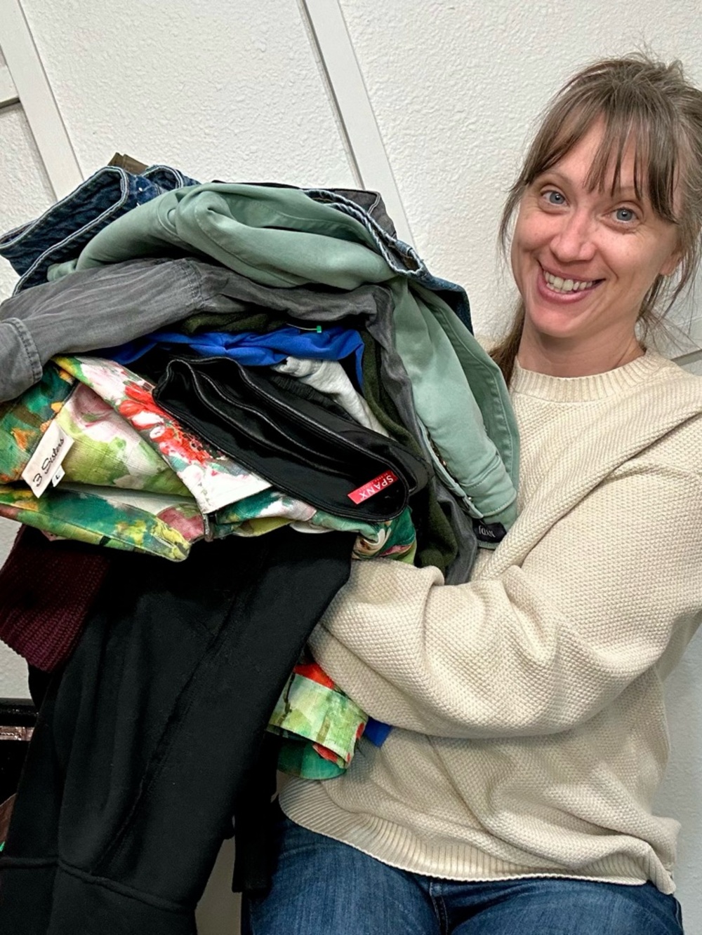 Hello, I'm Meaghan! This Is My Thrift Store Closet, A Place Of Gleeful Feelings!
